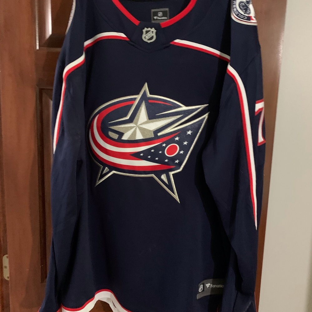 Columbus Blue Jackets Jersey 72
